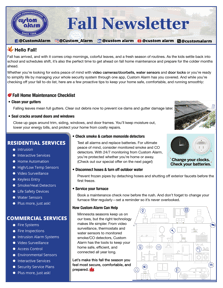 Fall 25 Newsletter November Front