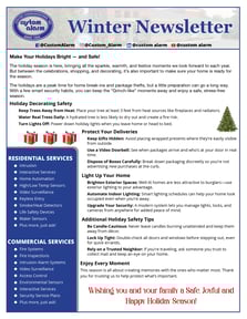 Winter 25 Newsletter December Front